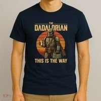 Best Fathers Day Dad The Dadalorian T-Shirt thumb 3