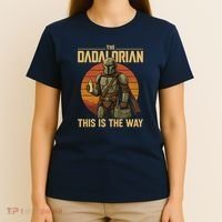 Best Fathers Day Dad The Dadalorian T-Shirt thumb 4