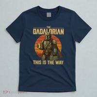 Best Fathers Day Dad The Dadalorian T-Shirt thumb 5