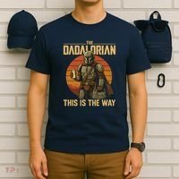 Best Fathers Day Dad The Dadalorian T-Shirt thumb 6