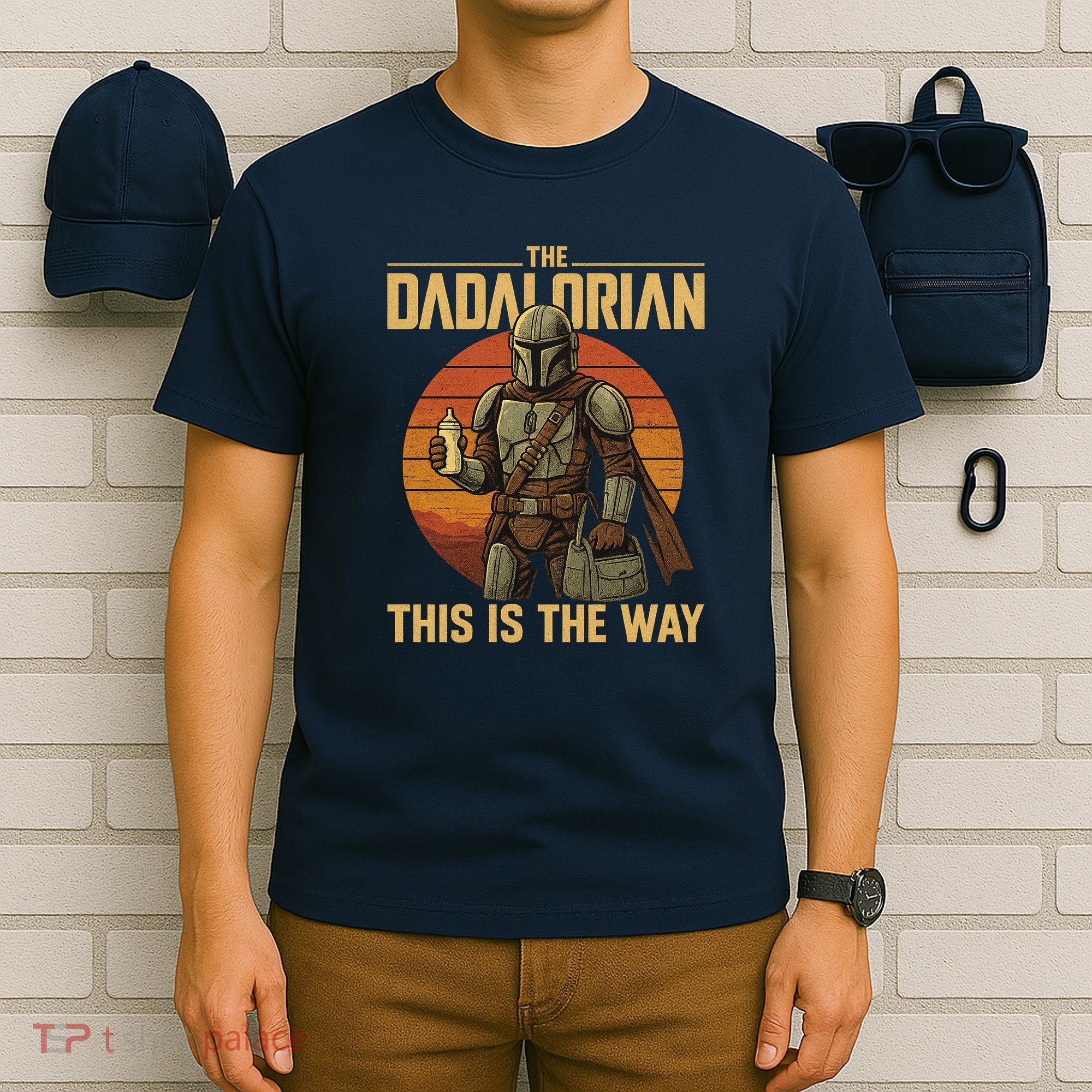 Best Fathers Day Dad The Dadalorian T-Shirt