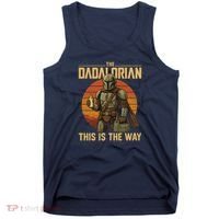 Best Fathers Day Dad The Dadalorian Tank Top thumb 0