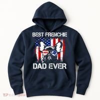 Best Frenchie Dad Ever Hoodie thumb 0