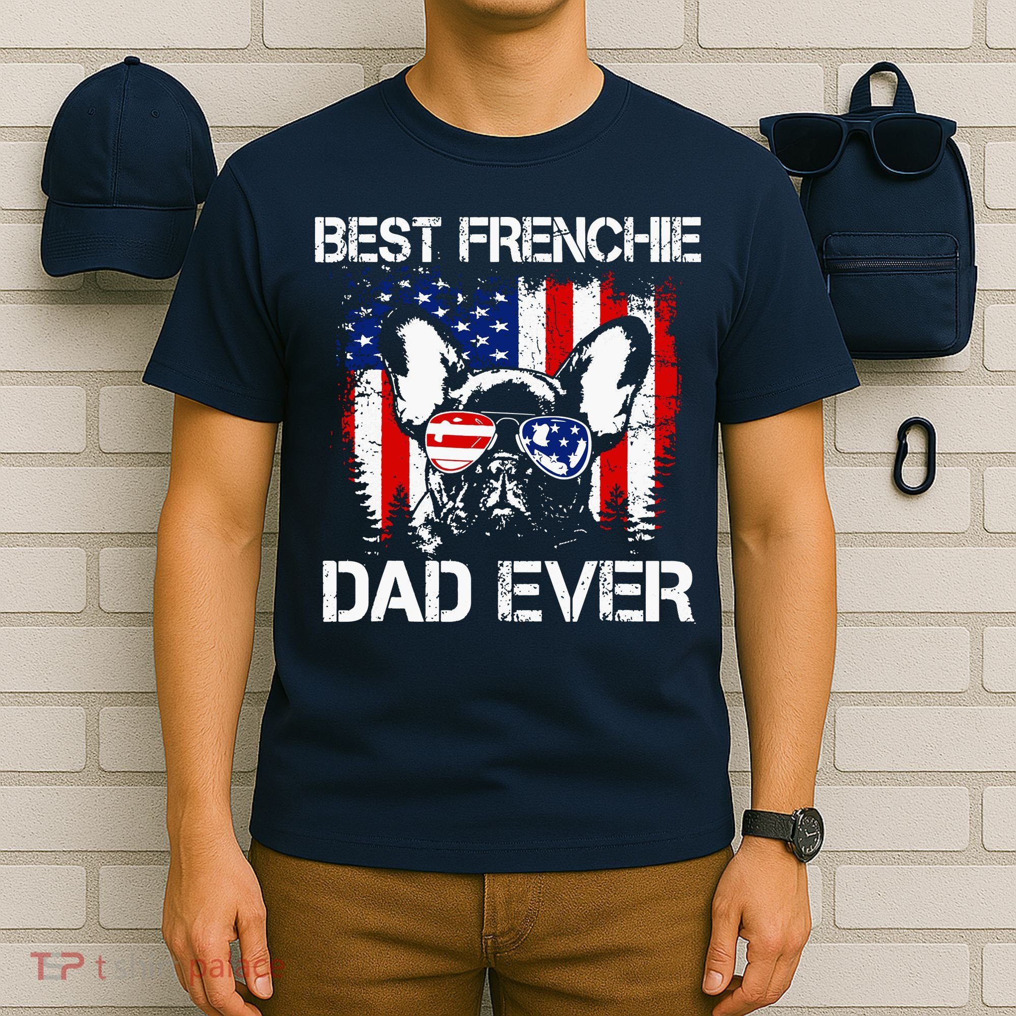 Best Frenchie Dad Ever T-Shirt