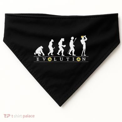 Birdwatcher Funny Evolution Bird Watching For Birding Birder USA-Made Doggie Bandana