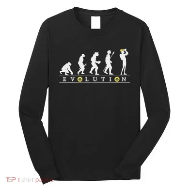 Birdwatcher Funny Evolution Bird Watching For Birding Birder Long Sleeve Shirt
