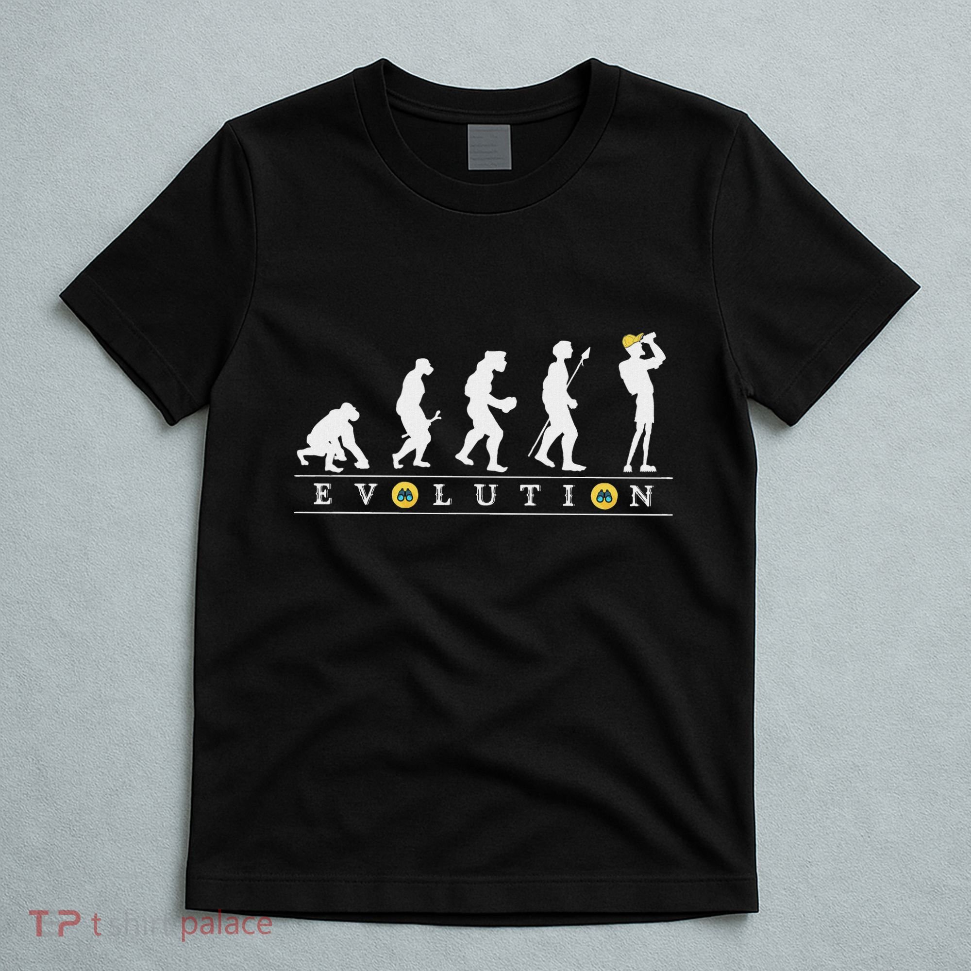Birdwatcher Funny Evolution Bird Watching For Birding Birder T-Shirt