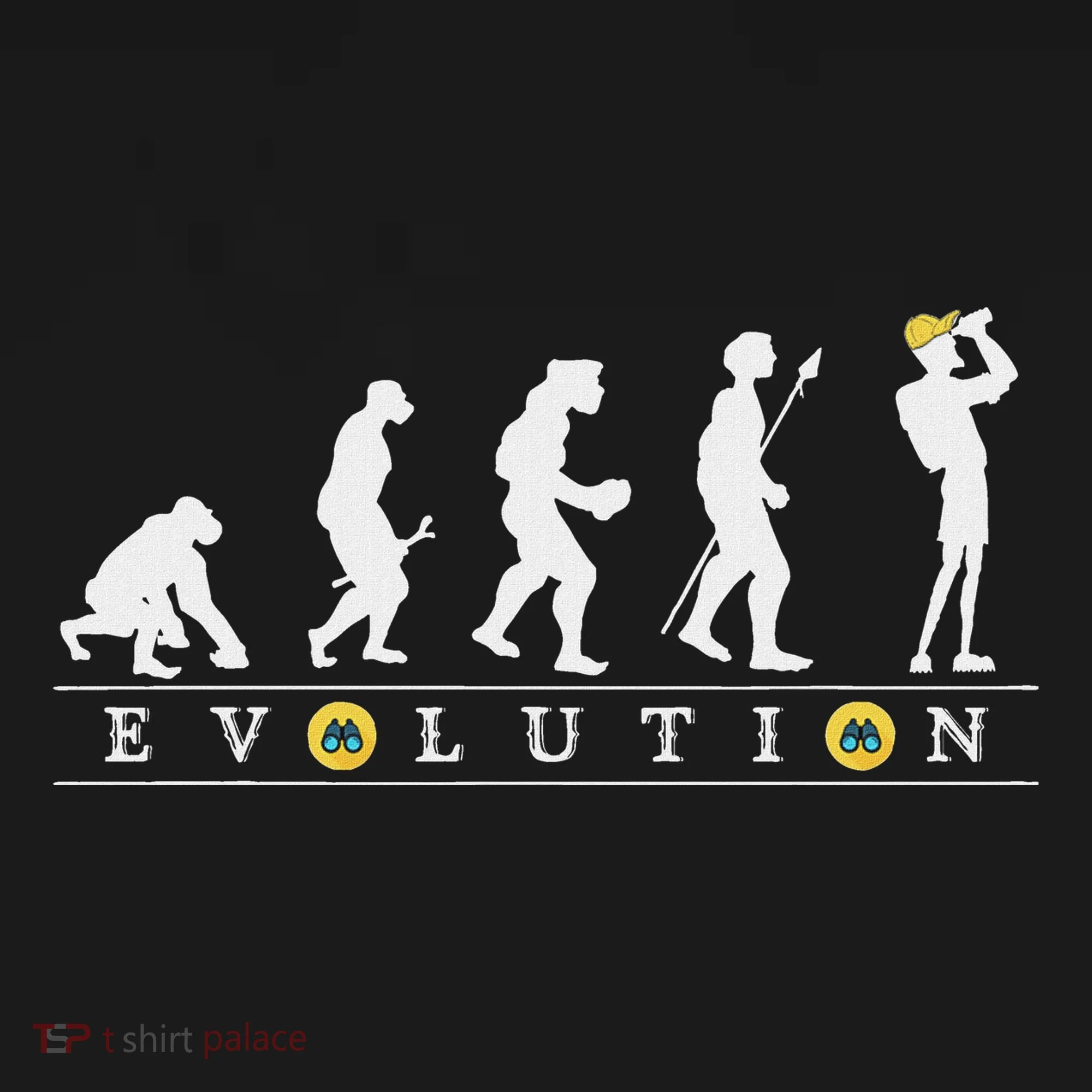 Birdwatcher Funny Evolution Bird Watching For Birding Birder T-Shirt