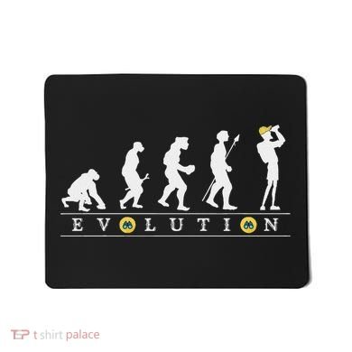 Birdwatcher Funny Evolution Bird Watching For Birding Birder Mousepad