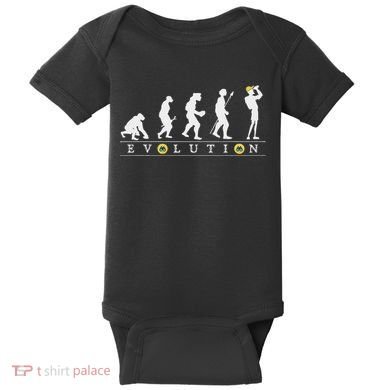 Birdwatcher Funny Evolution Bird Watching For Birding Birder Baby Bodysuit