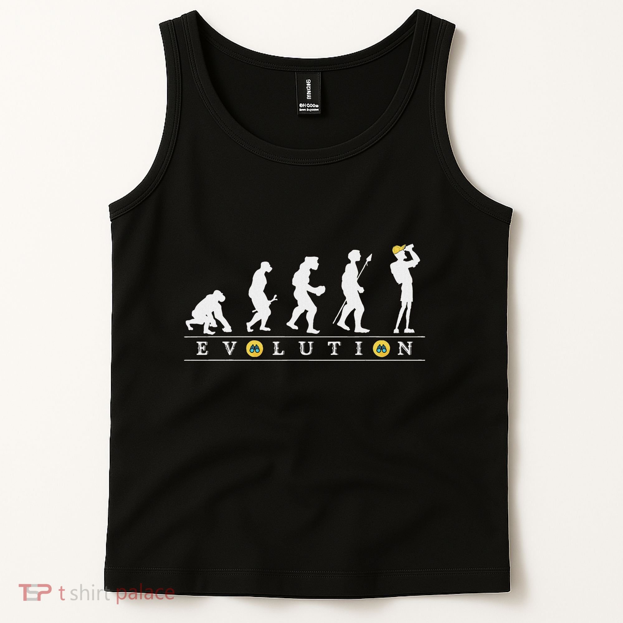 Birdwatcher Funny Evolution Bird Watching For Birding Birder Tank Top