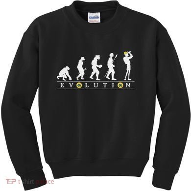 Birdwatcher Funny Evolution Bird Watching For Birding Birder Kids Sweatshirt