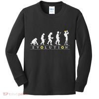 Birdwatcher Funny Evolution Bird Watching For Birding Birder Kids Long Sleeve Shirt thumb 0
