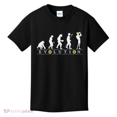 Birdwatcher Funny Evolution Bird Watching For Birding Birder Kids T-Shirt