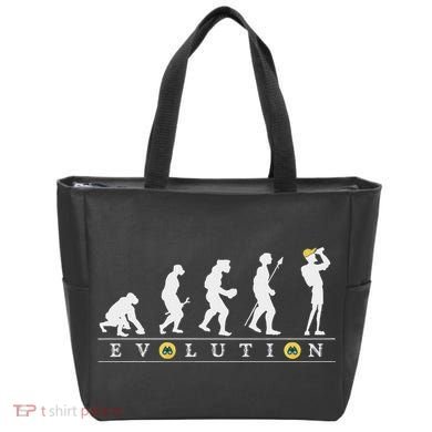 Birdwatcher Funny Evolution Bird Watching For Birding Birder Tote Bag