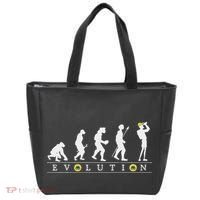 Birdwatcher Funny Evolution Bird Watching For Birding Birder Tote Bag thumb 0