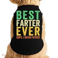 Best Farter Ever Doggie Tank thumb 0