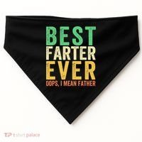 Best Farter Ever USA-Made Doggie Bandana thumb 0