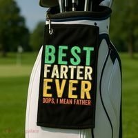 Best Farter Ever Golf Towel thumb 2