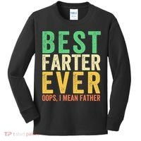 Best Farter Ever Kids Long Sleeve Shirt thumb 0