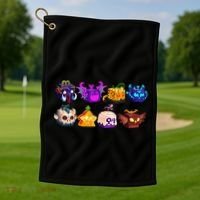 Blox Fruit Essential Golf Towel thumb 1