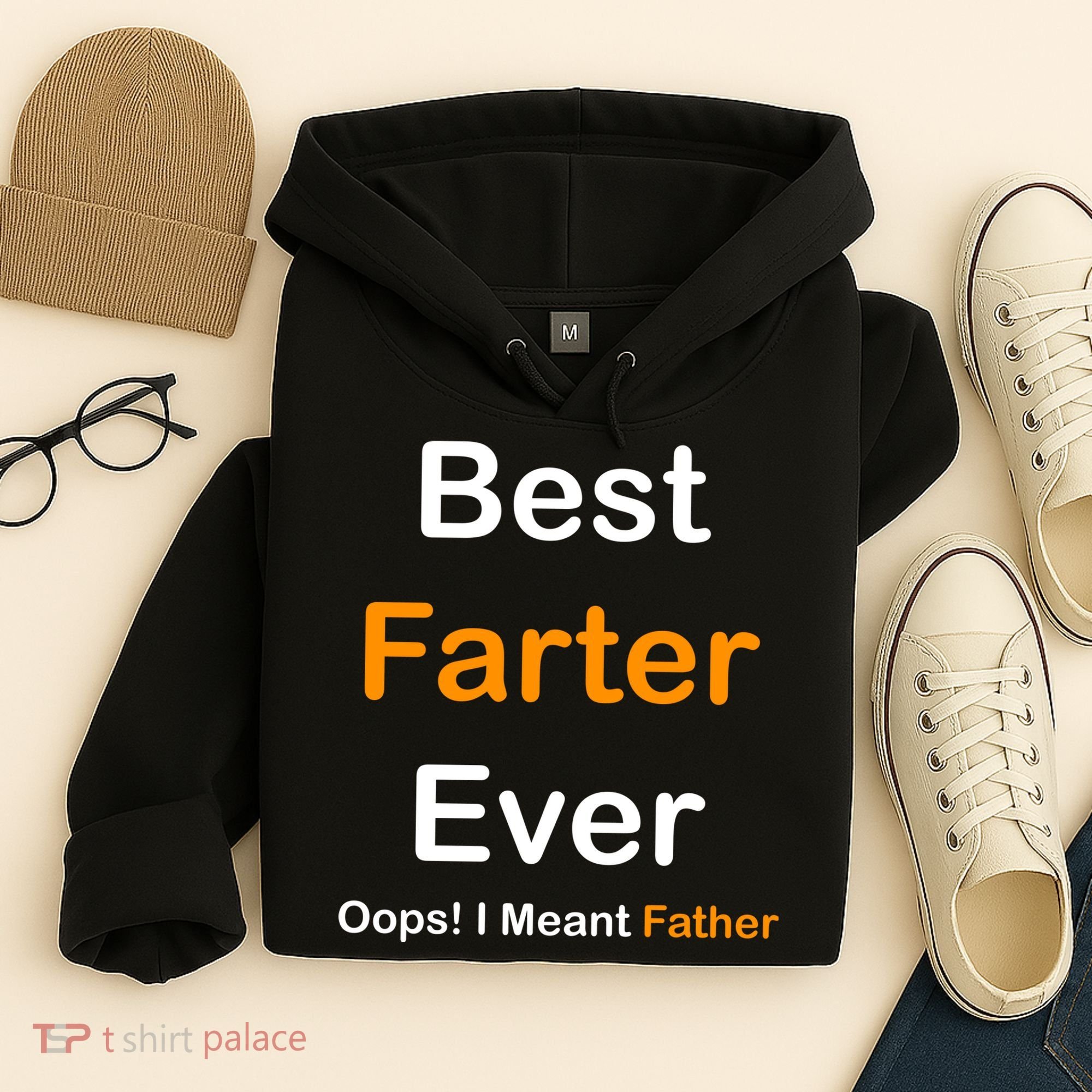 Best Farter Ever Oops I Meant Father Funny Dad Gift Hoodie