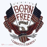Born Free Eagle American Flag 1776 4th Of July Usa Tumbler thumb 3