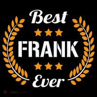 Best Frank Ever Funny Saying First Name Frank Coaster thumb 2