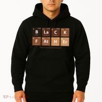 Black Father Essential Element Father's Day Funny Black Dad Hoodie thumb 2