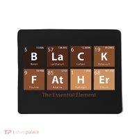 Black Father Essential Element Father's Day Funny Black Dad Mousepad thumb 0