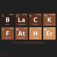Black Father Essential Element Father's Day Funny Black Dad Hat thumb 2