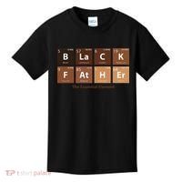 Black Father Essential Element Father's Day Funny Black Dad Kids T-Shirt thumb 0