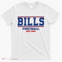 Bills Football EST 1960 Vintage Retro Team T-Shirt thumb 0