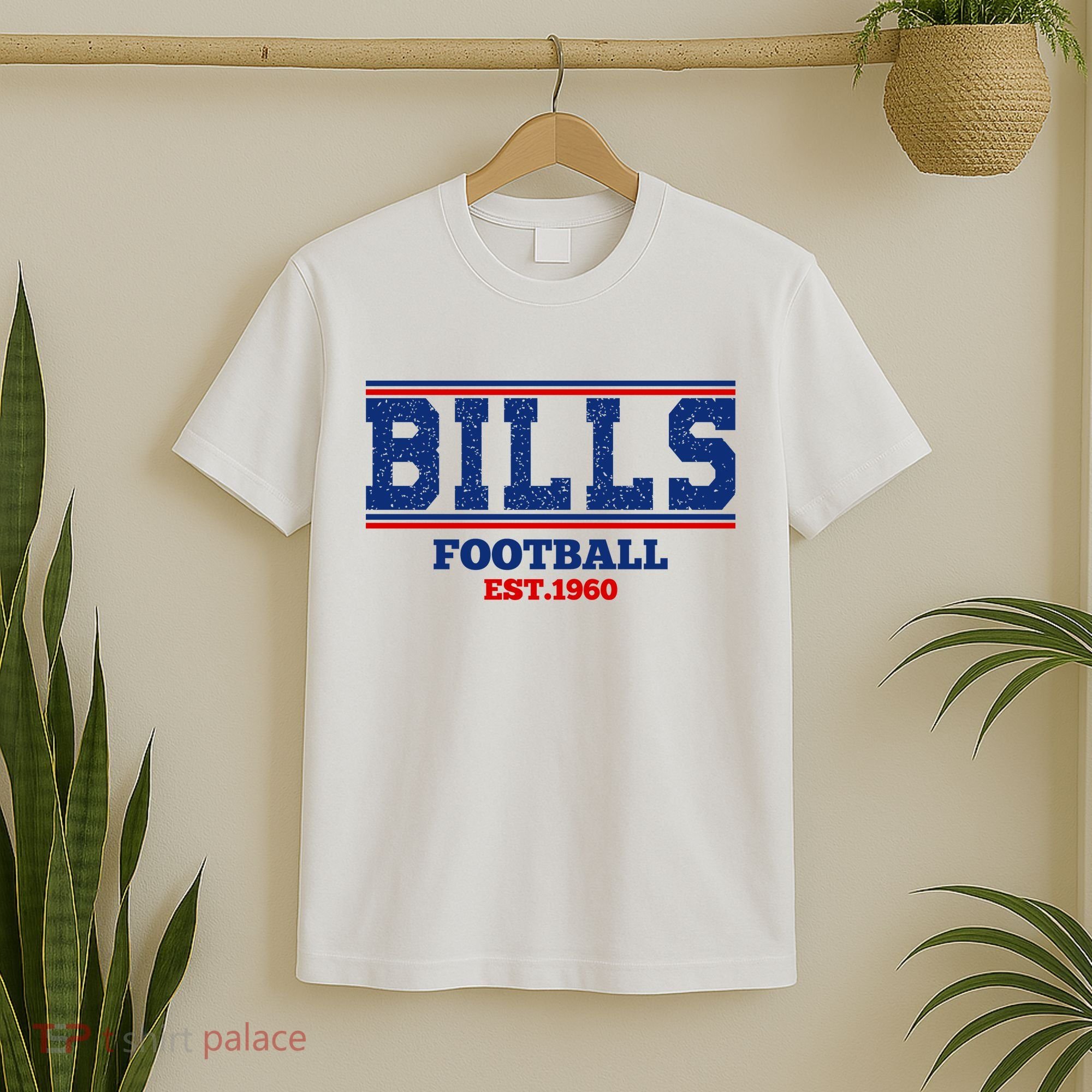 Bills Football EST 1960 Vintage Retro Team T-Shirt
