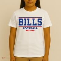 Bills Football EST 1960 Vintage Retro Team T-Shirt thumb 4