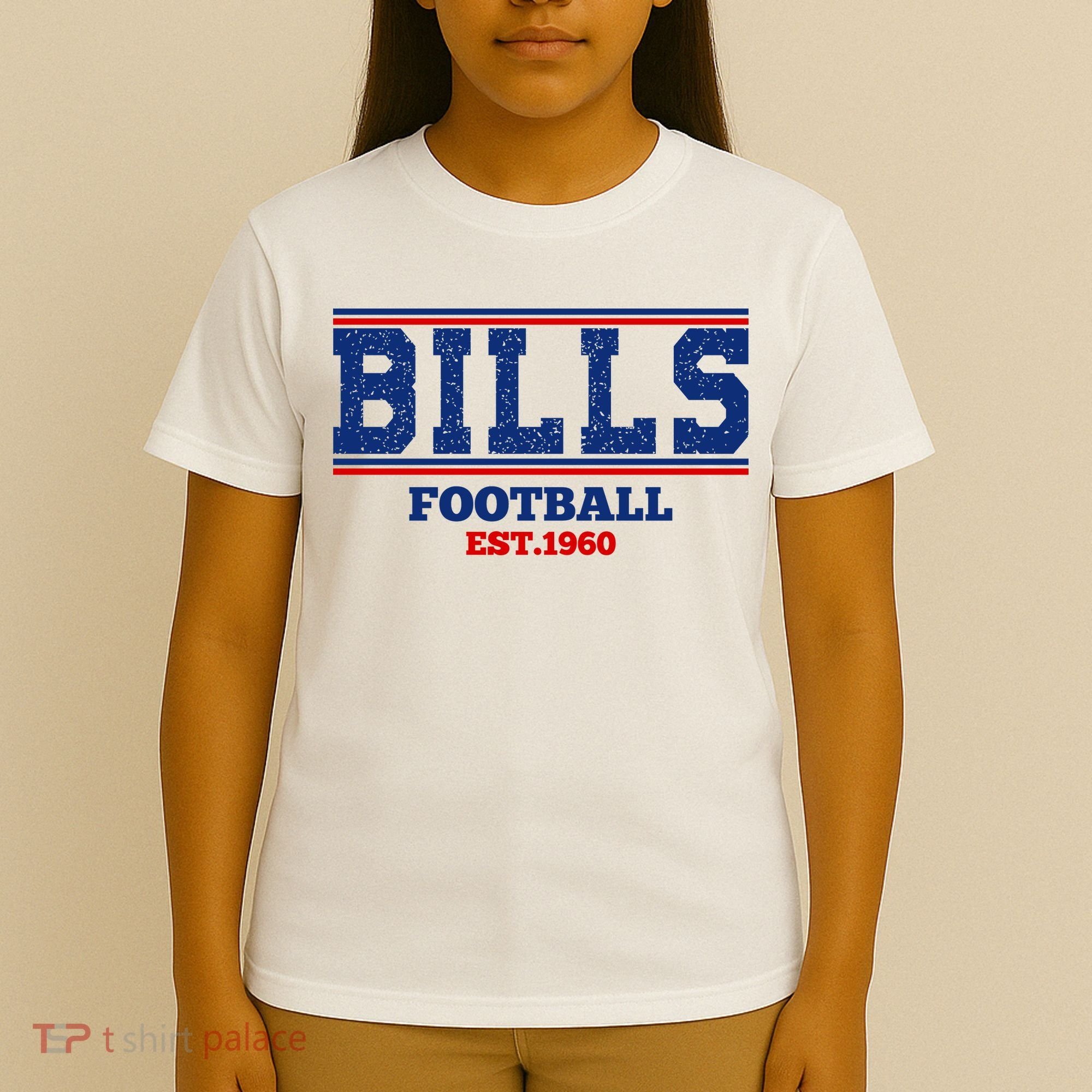 Bills Football EST 1960 Vintage Retro Team T-Shirt