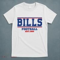 Bills Football EST 1960 Vintage Retro Team T-Shirt thumb 5