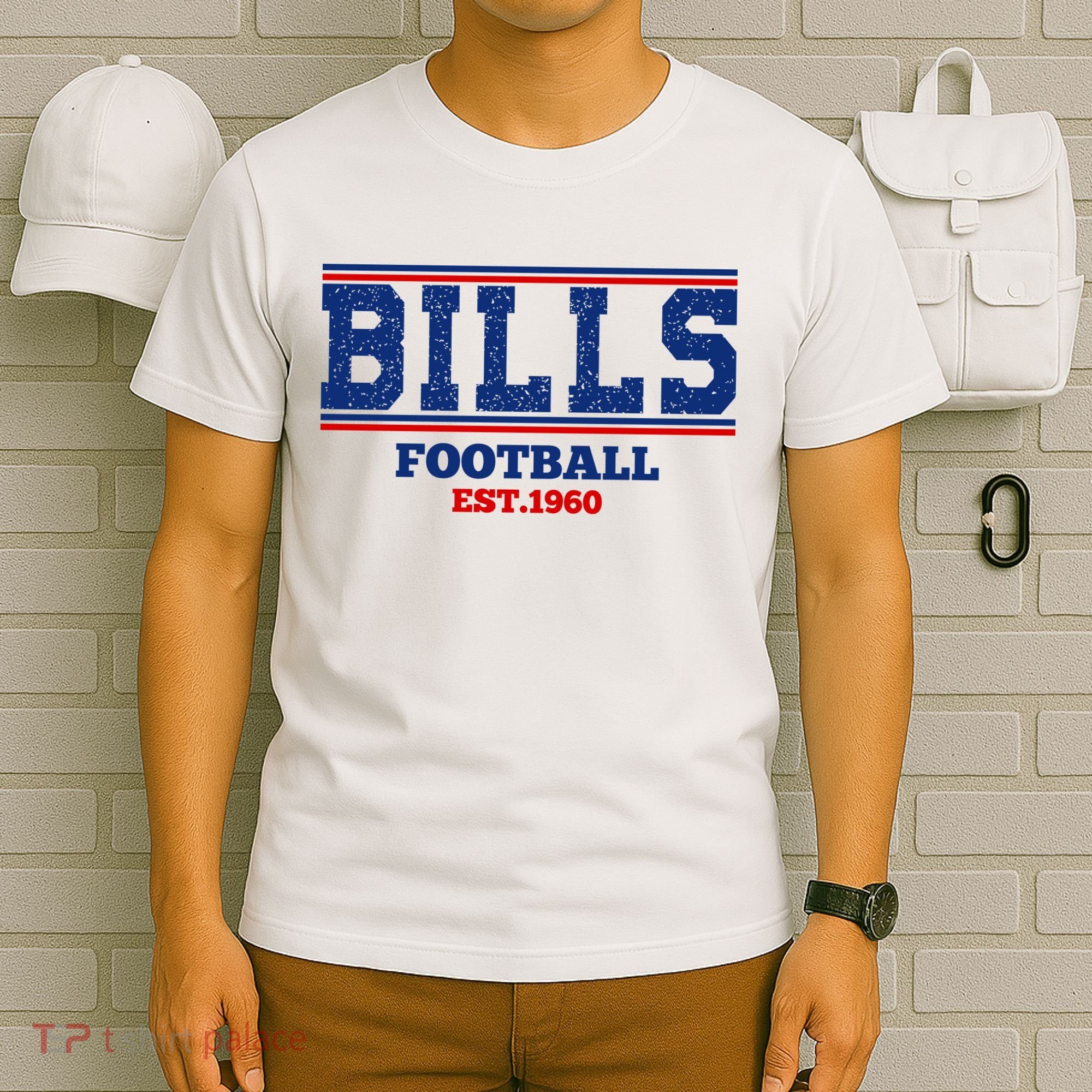 Bills Football EST 1960 Vintage Retro Team T-Shirt