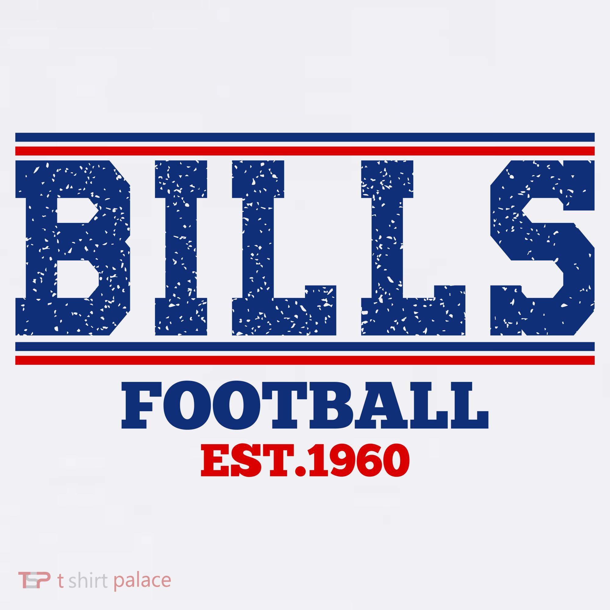 Bills Football EST 1960 Vintage Retro Team T-Shirt