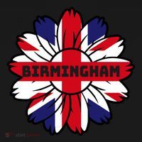 British Flag England Uk Sunflower Birmingham Union Jack Gift Ornament thumb 1