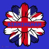 British Flag England Uk Sunflower Birmingham Union Jack Gift Sweatshirt thumb 3