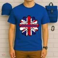 British Flag England Uk Sunflower Birmingham Union Jack Gift T-Shirt thumb 6