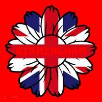British Flag England Uk Sunflower Birmingham Union Jack Gift Santa Hat thumb 1