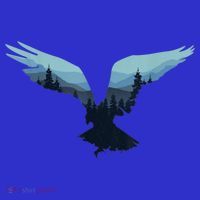Beautiful Flying Eagle Night Sky Forest Bird Silhouette Gift Visor thumb 3