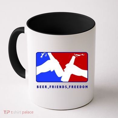 BFF Beer Friends Freedom Coffee Mug