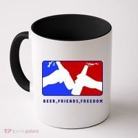 BFF Beer Friends Freedom Coffee Mug thumb 0