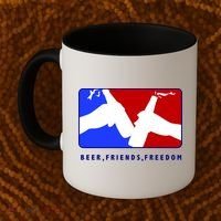 BFF Beer Friends Freedom Coffee Mug thumb 2