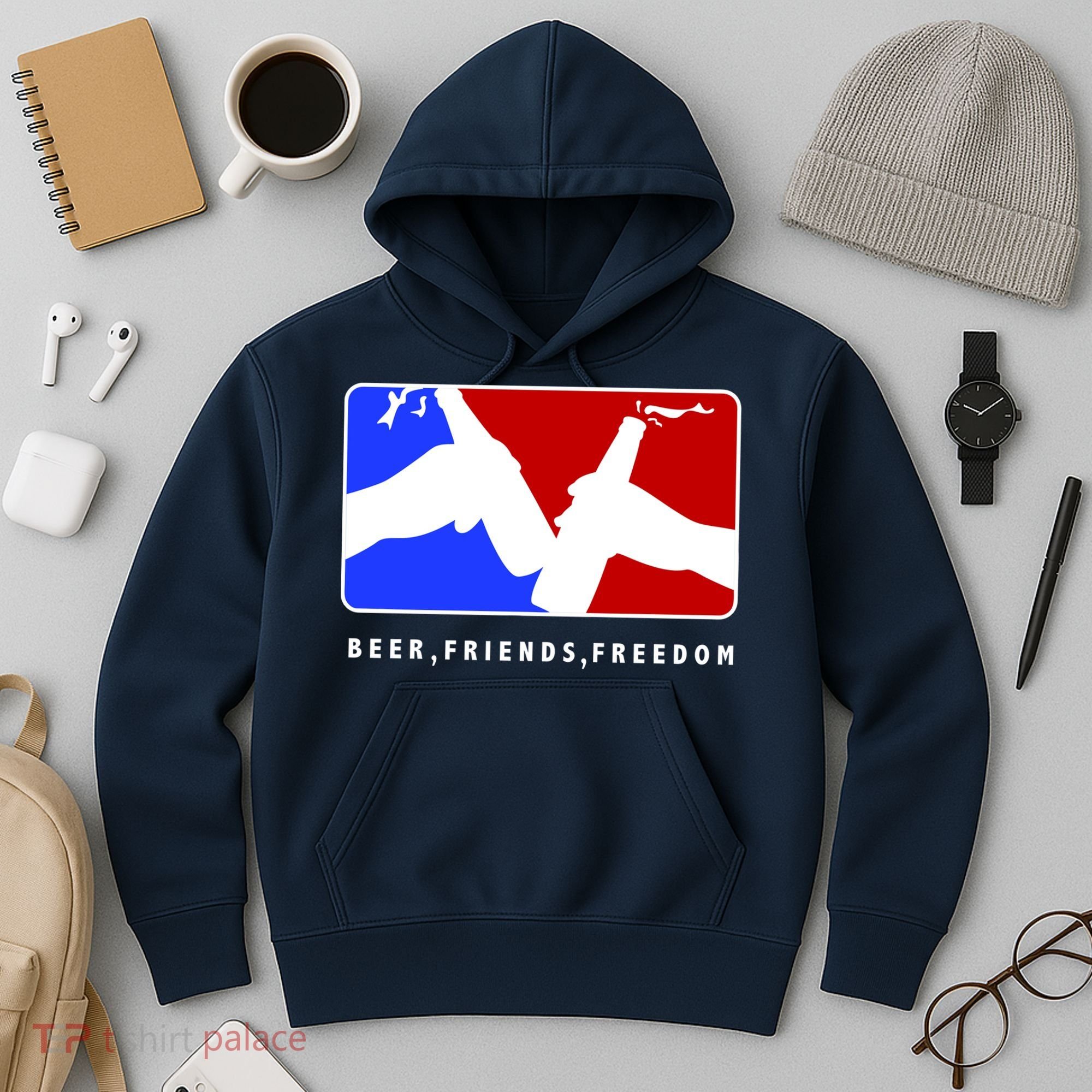 BFF Beer Friends Freedom Hoodie