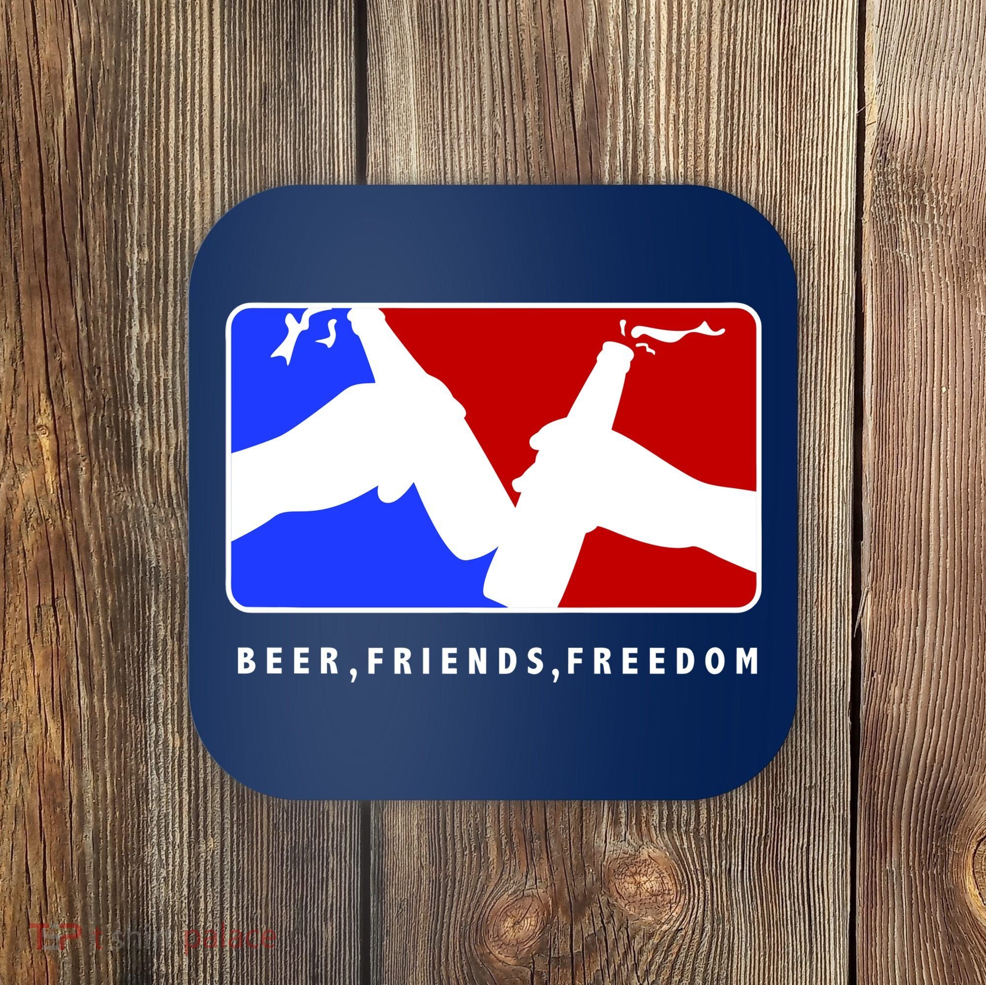 BFF Beer Friends Freedom Coaster