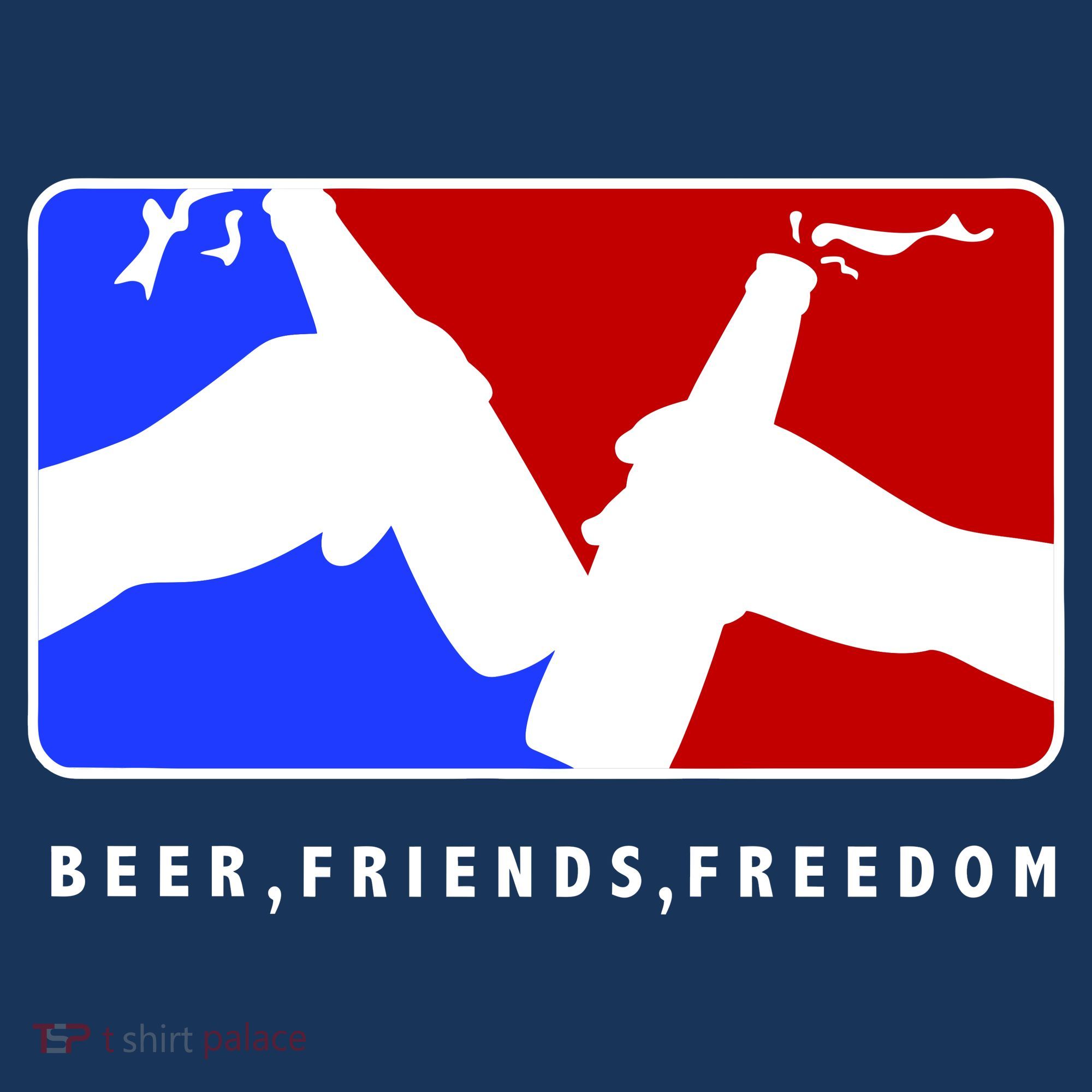 BFF Beer Friends Freedom Polo